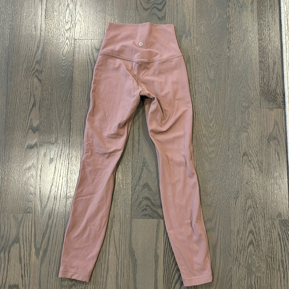 Lululemon align leggings 25 inch double lined